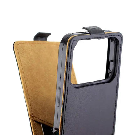 Durable Leather Flip Case For Daily Phone Essentials And Everyday Protection On The Go