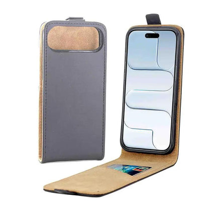 Durable Leather Flip Case For Daily Phone Essentials And Everyday Protection On The Go