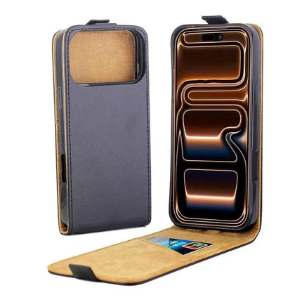 Durable Leather Flip Case For Daily Phone Essentials And Everyday Protection On The Go
