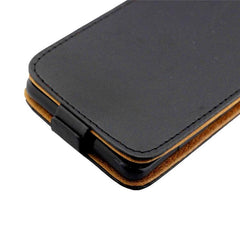 Premium Vertical Leather Phone Case with Card Holder Slot