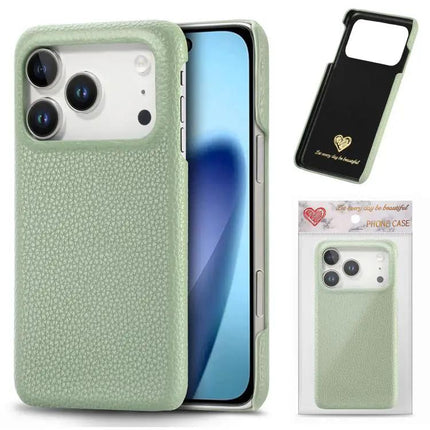 Litchi Texture PU Leather Phone Case For iPhone 18 Pro