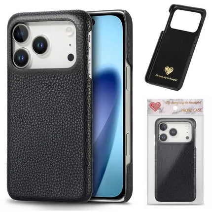 Litchi Texture PU Leather Phone Case For iPhone 18 Pro