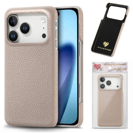 Litchi Texture PU Leather Phone Case For iPhone 18 Pro