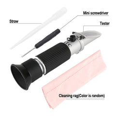 High-Precision Handheld Refractometer for Measuring Optical Salinity (0-28%) - RZ112