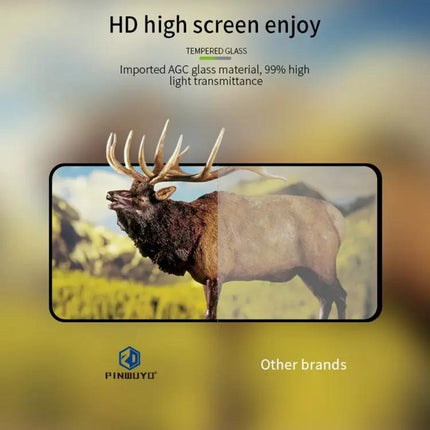 PINWUYO Tempered Glass Screen Protector for Samsung Phones