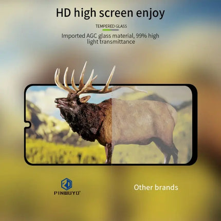 PINWUYO Tempered Glass Screen Protector for Samsung Phones