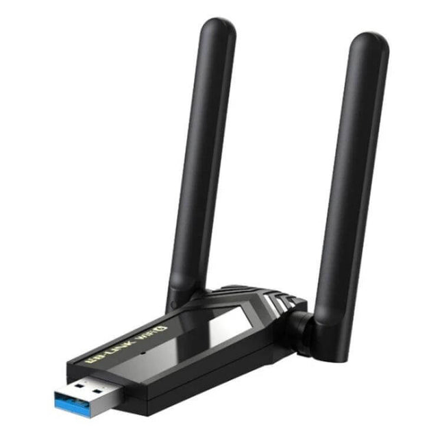 LB-LINK WDN1800H Wireless Adapter for Smooth Gaming Connectivity USB 3.0 WiFi6 dual-band adapter with dual external antennas