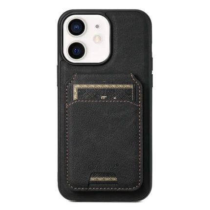 Suteni H16 Leather Detachable Wallet Back Case For IPhone 13 Pro And 12 Pro