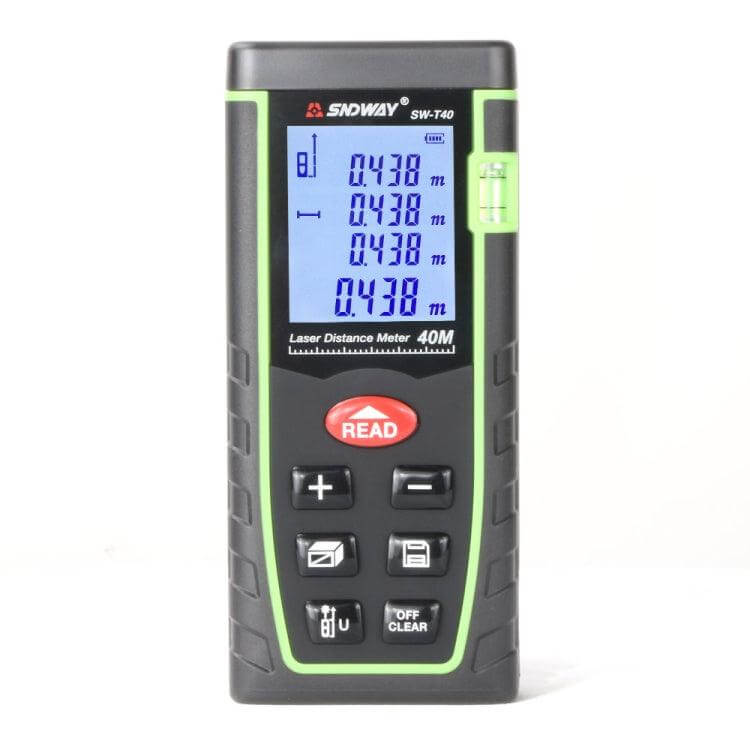 SNDWAY SW-T40 Laser Distance Measurer with Multifunctional Capabilities