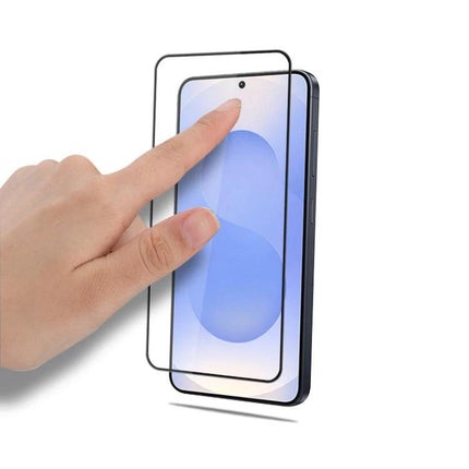Mocolo Samsung Phone Screen Protector for Everyday Use showing tempered glass shield preserving touchscreen clarity and responsiveness