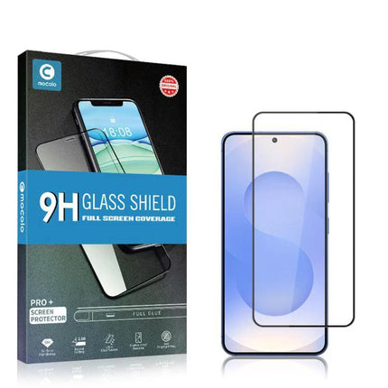 Mocolo Samsung Phone Screen Protector for Everyday Use - 9H tempered glass shield, full coverage, anti-scratch and fingerprint protection for Samsung phones