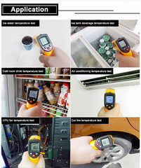 GM320 Handheld Digital Infrared Laser Thermometer with Temperature Measurement Range -50°C to 400°C