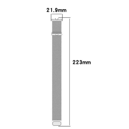 Samsung Galaxy Fit 3 Milanese Stainless Steel Mesh Band