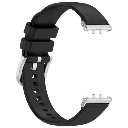 Samsung Galaxy Fit 3 Silicone Watch Band Metal Connector