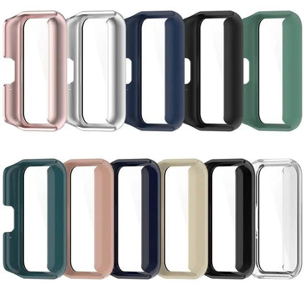 Galaxy Fit3 PC And Tempered Glass Protective Case Multi
