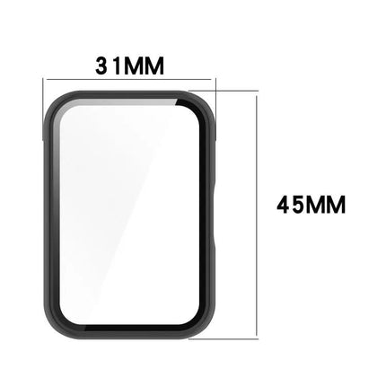 Galaxy Fit3 PC And Tempered Glass Protective Case Multi