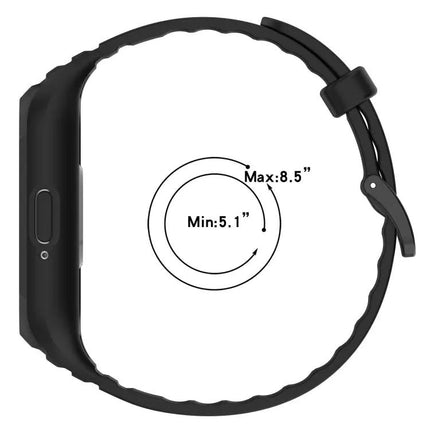 Samsung Galaxy Fit 3 Replacement TPU Watch Band, 5.5-8.7in