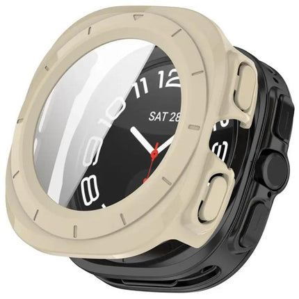 Galaxy Watch Waterproof PC Protective Case With Tempered Film