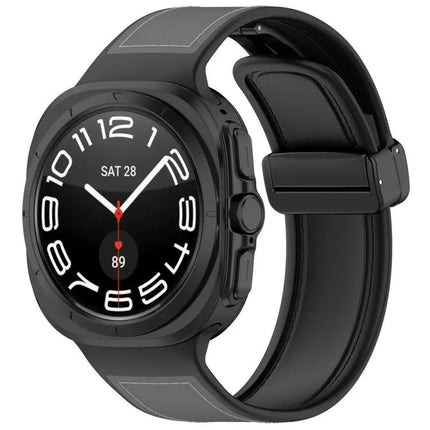 Samsung Galaxy Watch Magnetic Folding Buckle Silicone Band