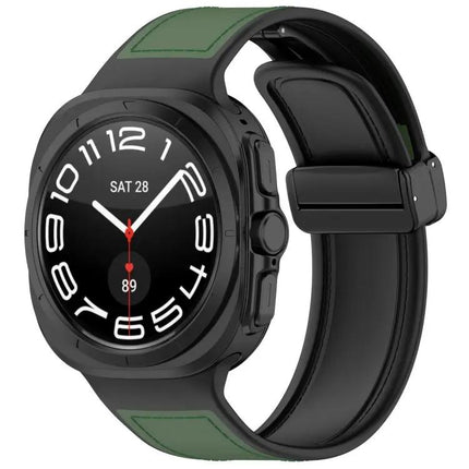 Samsung Galaxy Watch Magnetic Folding Buckle Silicone Band