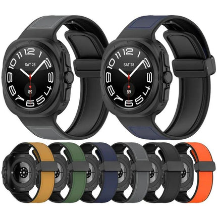 Samsung Galaxy Watch Magnetic Folding Buckle Silicone Band