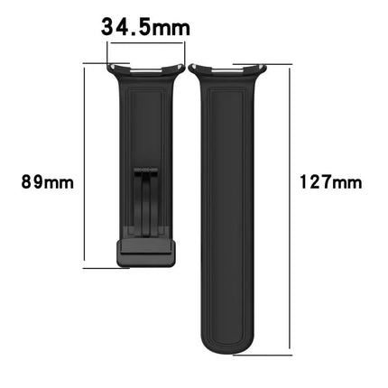 Samsung Galaxy Watch Magnetic Folding Buckle Silicone Band