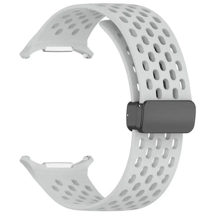 Silicone Magnetic Folding Buckle Band For Galaxy Watch Ultra