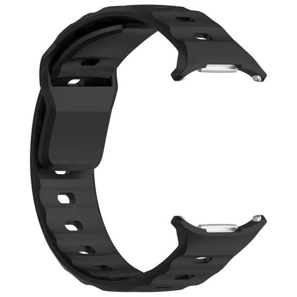 Silicone Reverse Buckle Watch Band For Galaxy Watches