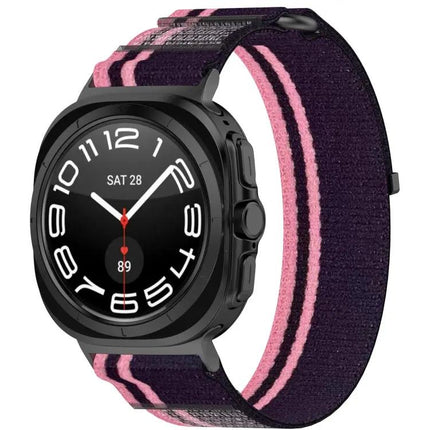Hook And Loop Nylon Watch Band For Galaxy Watch Ultra2