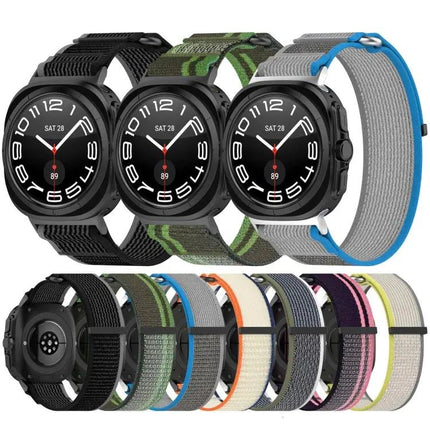 Hook And Loop Nylon Watch Band For Galaxy Watch Ultra2