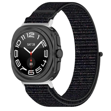 Nylon Hook Loop Watch Band For Galaxy Ultra2, Multi-Color