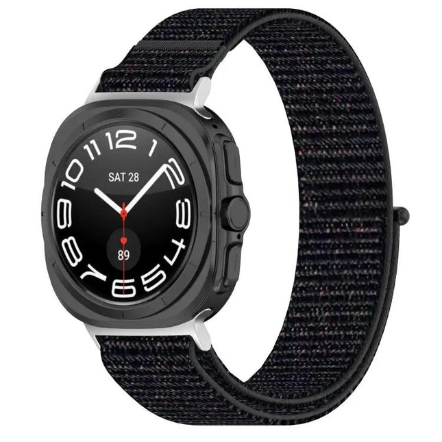 Nylon Hook Loop Watch Band For Galaxy Ultra2, Multi-Color | Syndmart