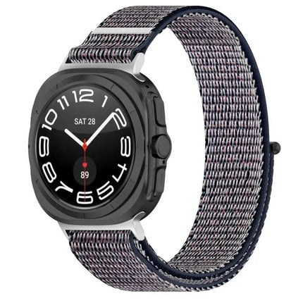 Nylon Hook Loop Watch Band For Galaxy Ultra2, Multi-Color