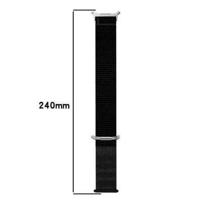 Nylon Hook Loop Watch Band For Galaxy Ultra2, Multi-Color