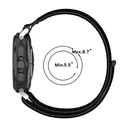 Nylon Hook Loop Watch Band For Galaxy Ultra2, Multi-Color
