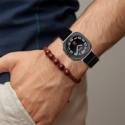 Nylon Hook Loop Watch Band For Galaxy Ultra2, Multi-Color