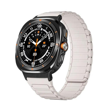 Magnetic Silicone Watch Band for Galaxy Watch Ultra2 2024