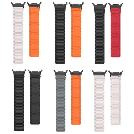 Magnetic Silicone Watch Band for Galaxy Watch Ultra2 2024