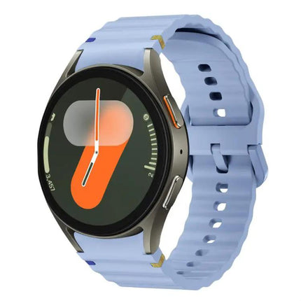 Wave Silicone Watch Band For Samsung Galaxy Watch 40/44mm