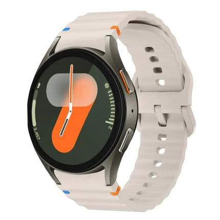 Wave Silicone Watch Band For Samsung Galaxy Watch 40/44mm