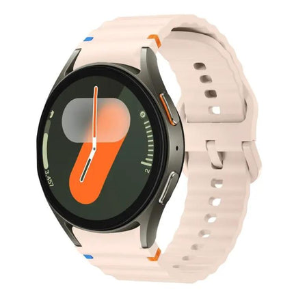 Wave Silicone Watch Band For Samsung Galaxy Watch 40/44mm