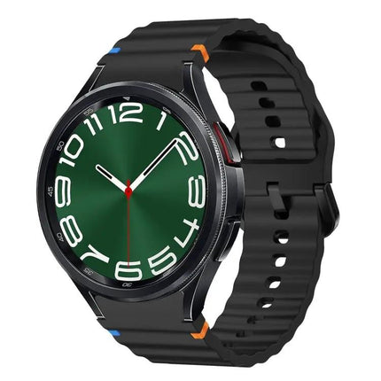 Wave Silicone Watch Band For Samsung Galaxy Watch 40/44mm
