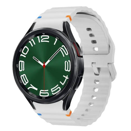 Wave Silicone Watch Band For Samsung Galaxy Watch 40/44mm