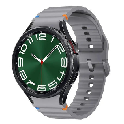 Wave Silicone Watch Band For Samsung Galaxy Watch 40/44mm
