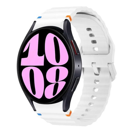 Wave Pattern Silicone Band For Samsung Galaxy Watch 40/44mm