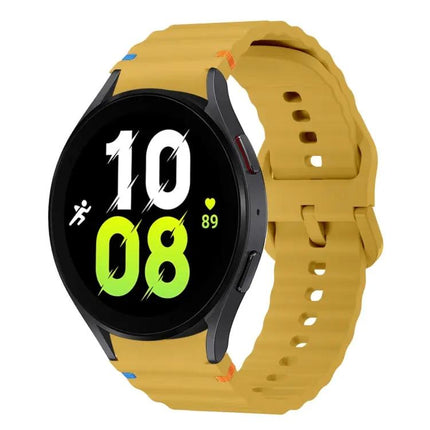 Wave Pattern Silicone Band For Samsung Galaxy Watch 40/44mm