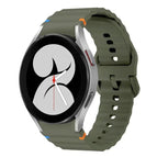 For Samsung Galaxy Watch 4 40 / 44mm / Army Green