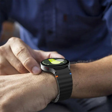 Wave Pattern Silicone Band For Samsung Galaxy Watch 40/44mm