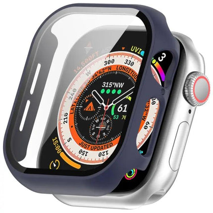 Tempered Glass PC Protective Case For Apple Watch 42/46mm
