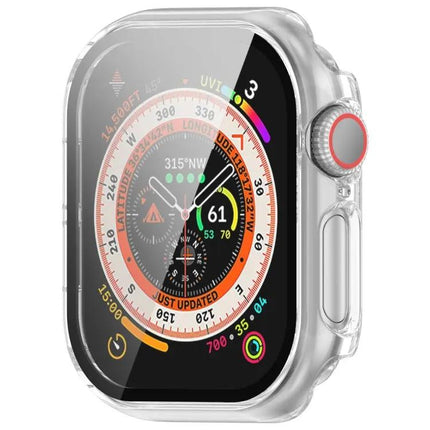 Tempered Glass PC Protective Case For Apple Watch 42/46mm